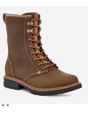 TEVA Women's Rowena Lace Boot Honey Brown Size 10